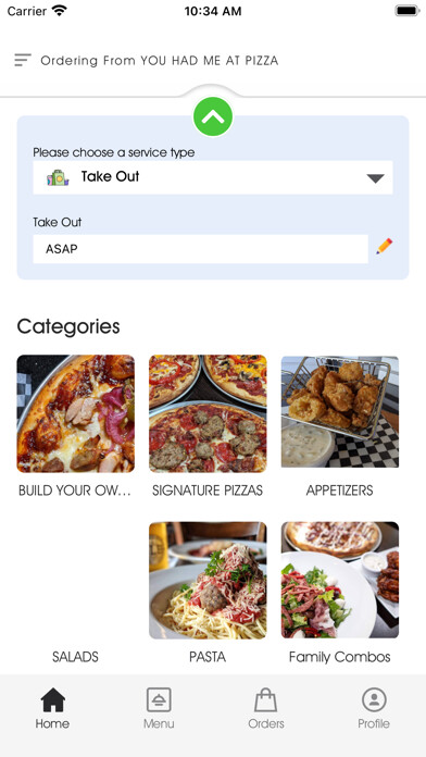 Emulate iPhone app You Had Me At Pizza using MyAndroid Emulate iPhone app You Had Me At Pizza using MyAndroid