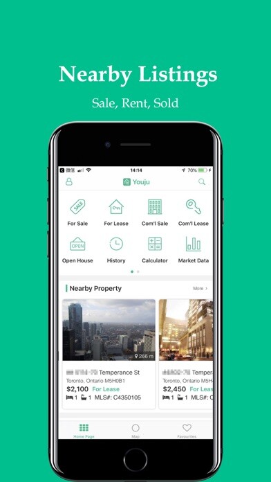 Emulate iPhone app Youju - Real Estate Sale Rent using MyAndroid