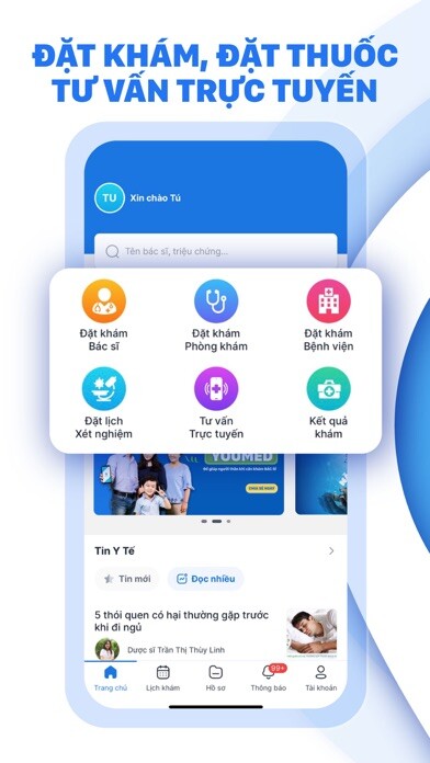 Emulate iPhone app YouMed – Đặt khám, đặt thuốc using MyAndroid Emulate iPhone app YouMed – Đặt khám, đặt thuốc using MyAndroid
