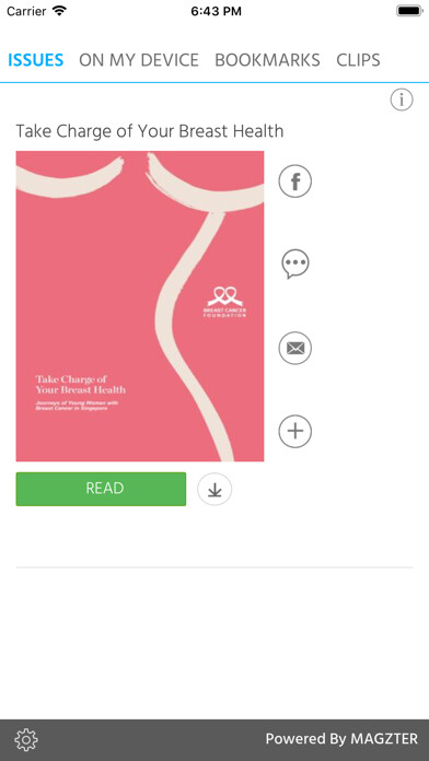 Emulate iPhone app Young Breast Cancer Warriors using MyAndroid Emulate iPhone app Young Breast Cancer Warriors using MyAndroid