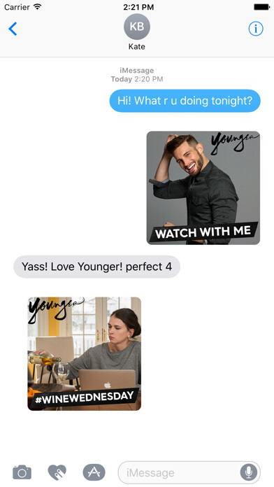 Emulate iPhone app Younger Stickers - TV Land using MyAndroid Emulate iPhone app Younger Stickers - TV Land using MyAndroid
