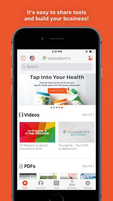 Emulate iPhone app YoungevityGo2 using MyAndroid Emulate iPhone app YoungevityGo2 using MyAndroid