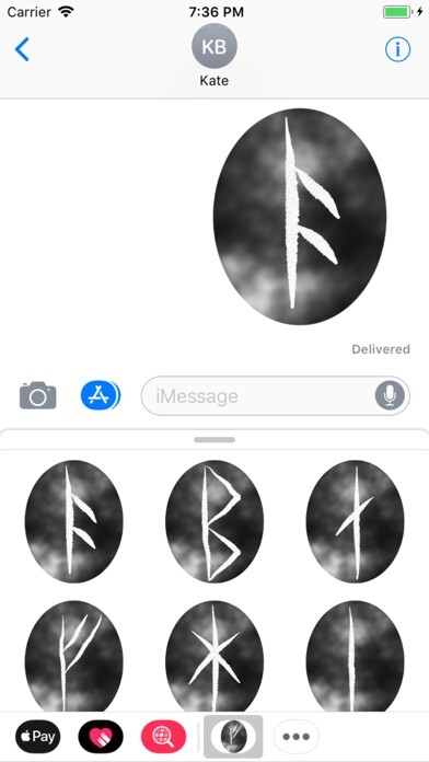 Emulate iPhone app young futhark using MyAndroid