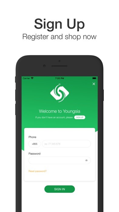 Emulate iPhone app Youngsia Purchase using MyAndroid Emulate iPhone app Youngsia Purchase using MyAndroid