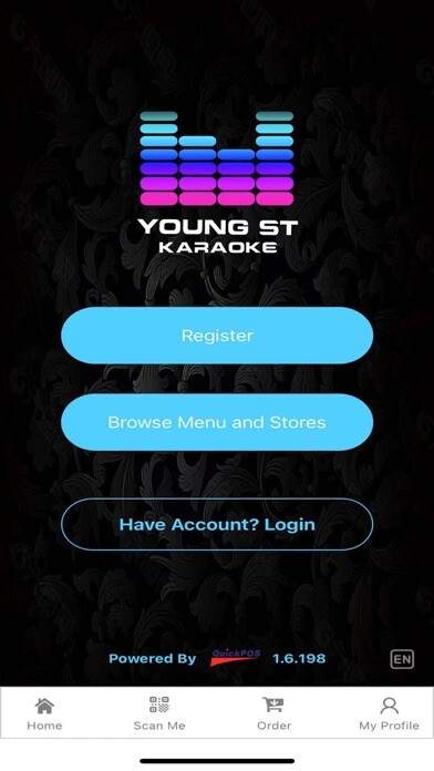 Emulate iPhone app Young St Karaoke using MyAndroid