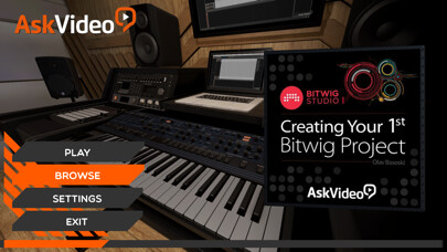 Emulate iPhone app Your 1st Bitwig Project Course using MyAndroid