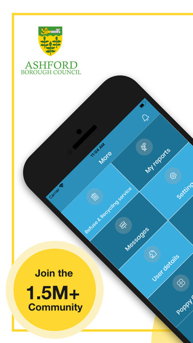 Emulate iPhone app Your Ashford BC using MyAndroid