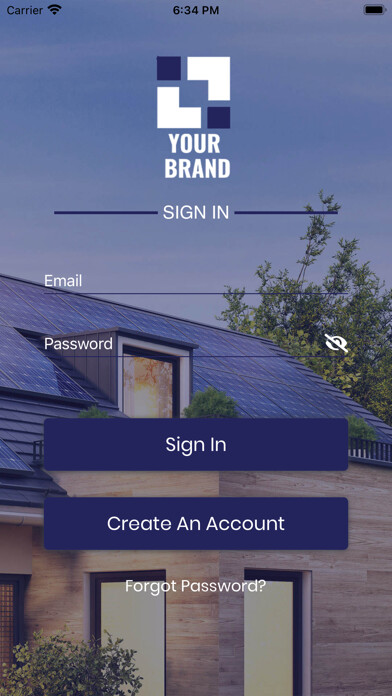 Emulate iPhone app Your Brand by GTR using MyAndroid