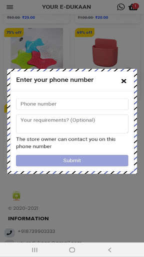 Run android online APK YOUR E-DUKAAN: ONLINE SHOPPING AT WHOLESALE PRICES from MyAndroid or emulate YOUR E-DUKAAN: ONLINE SHOPPING AT WHOLESALE PRICES using MyAndroid