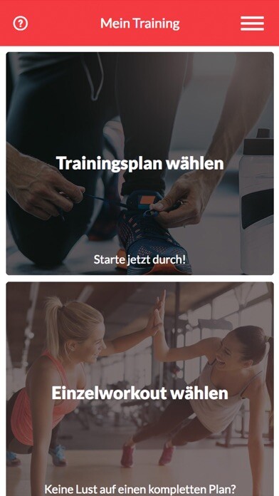 Emulate iPhone app Your Fitness Coach Training using MyAndroid Emulate iPhone app Your Fitness Coach Training using MyAndroid