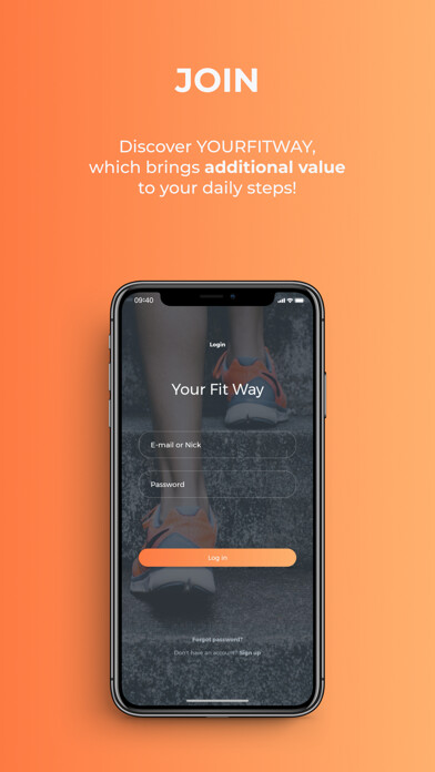 Emulate iPhone app YourFitWay using MyAndroid