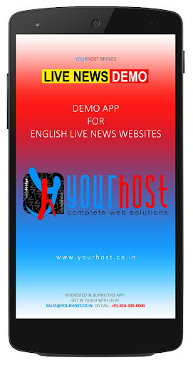 Run android online APK YourHost English News Demo App from MyAndroid or emulate YourHost English News Demo App using MyAndroid Run android online APK YourHost English News Demo App from MyAndroid or emulate YourHost English News Demo App using MyAndroid