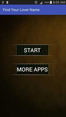 Emulate Android APK Your Lover Name