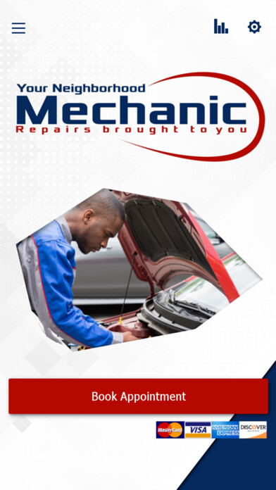 Emulate iPhone app Your Neighborhood Mechanic using MyAndroid