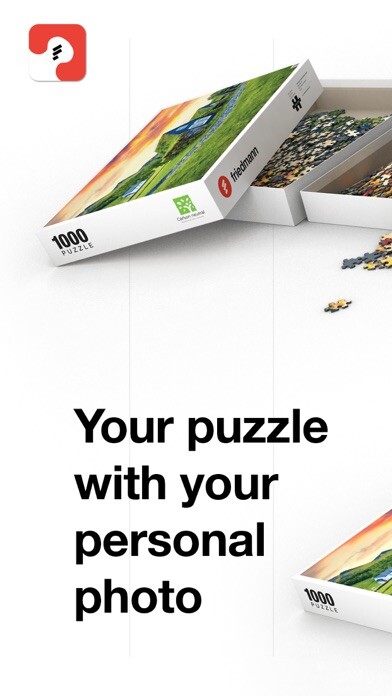 Emulate iPhone app Your personal Photo Puzzle using MyAndroid