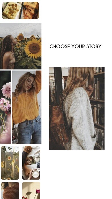 Emulate iPhone app Your Story – Create Stories using MyAndroid