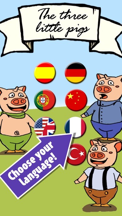 Emulate iPhone app Your story with the Three Little Pigs – Interactive tales for kids using MyAndroid Emulate iPhone app Your story with the Three Little Pigs – Interactive tales for kids using MyAndroid