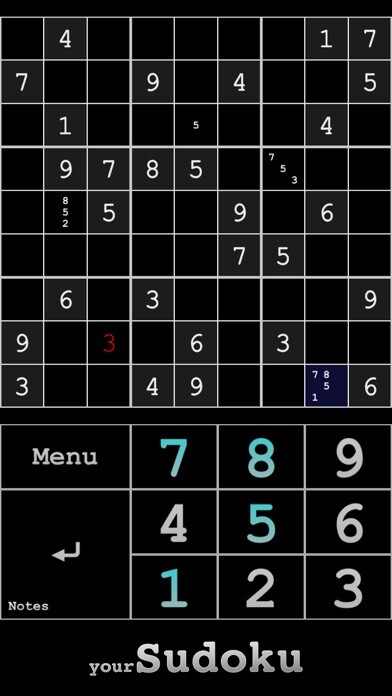 Emulate iPhone app yourSudoku - Over 10k sudoku using MyAndroid Emulate iPhone app yourSudoku - Over 10k sudoku using MyAndroid