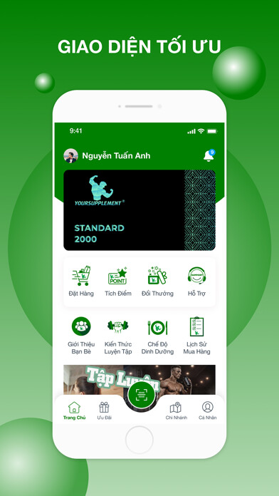 Emulate iPhone app YourSupp.vn - Sport Nutrition using MyAndroid Emulate iPhone app YourSupp.vn - Sport Nutrition using MyAndroid