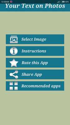 Emulate Android APK Your Text on Photos