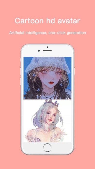 Emulate iPhone app Your toon - Your magic filter using MyAndroid