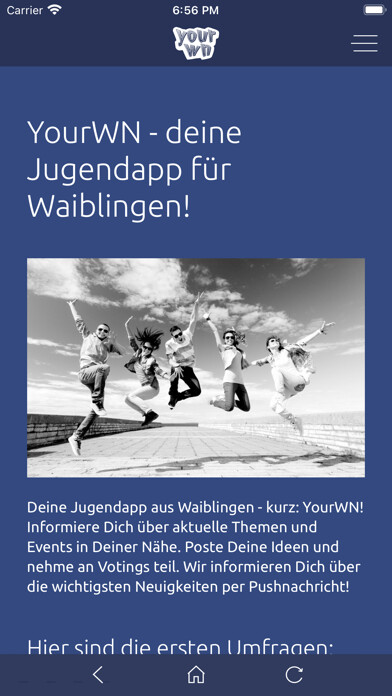Run android online APK YourWN Waiblingen from MyAndroid or emulate YourWN Waiblingen using MyAndroid Run android online APK YourWN Waiblingen from MyAndroid or emulate YourWN Waiblingen using MyAndroid