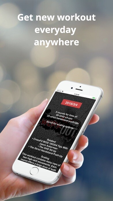 Emulate iPhone app Your WOD using MyAndroid