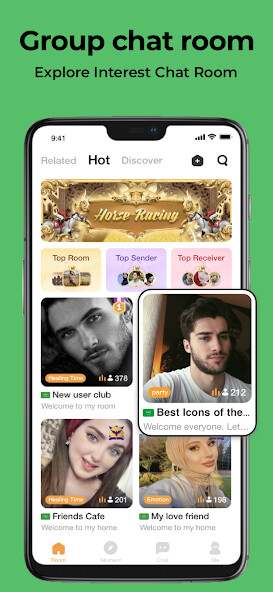 Run android online APK YouStar – Voice Chat Room from MyAndroid or emulate YouStar – Voice Chat Room using MyAndroid