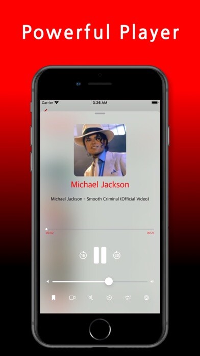 Emulate iPhone app YouST - Background Player using MyAndroid Emulate iPhone app YouST - Background Player using MyAndroid