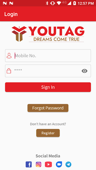 Emulate Youtag Business from MyAndroid or run Youtag Business using MyAndroid