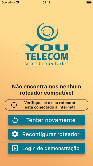 Emulate iPhone app You Telecom CPE using MyAndroid
