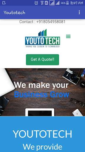 Run android online APK Youtotech Web and Mobile Dev from MyAndroid or emulate Youtotech Web and Mobile Dev using MyAndroid Run android online APK Youtotech Web and Mobile Dev from MyAndroid or emulate Youtotech Web and Mobile Dev using MyAndroid