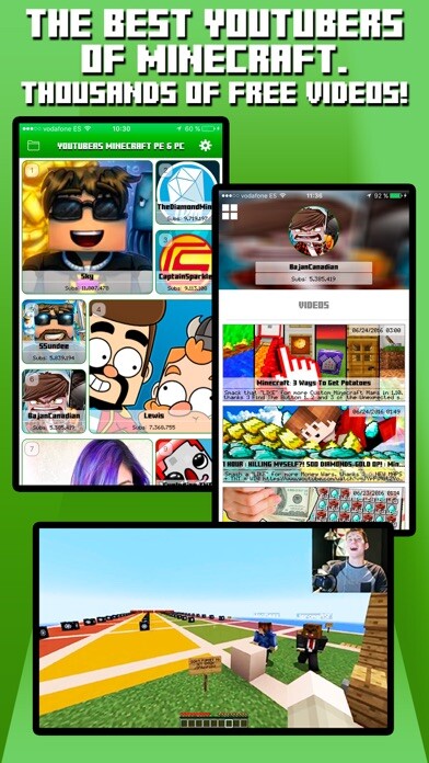 Emulate iPhone app Youtubers Minecraft Edition using MyAndroid Emulate iPhone app Youtubers Minecraft Edition using MyAndroid