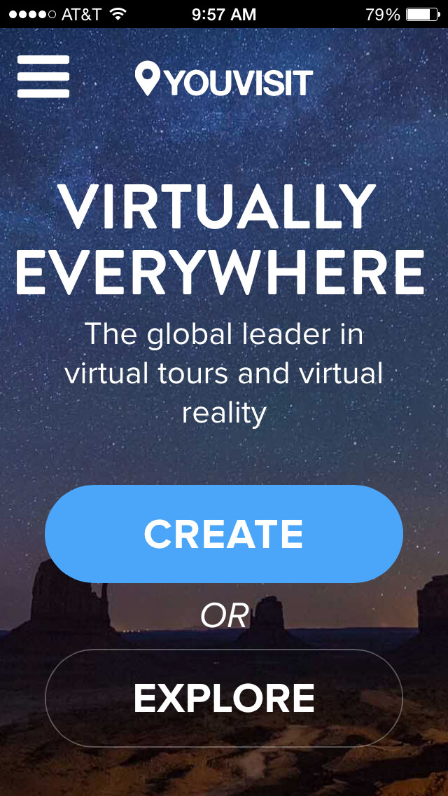 Emulate iPhone app YouVisit using MyAndroid