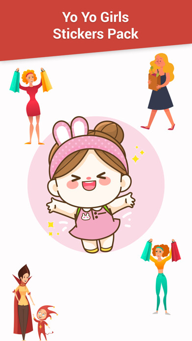Emulate iPhone app Yo Yo Girls - Sticker Pack using MyAndroid Emulate iPhone app Yo Yo Girls - Sticker Pack using MyAndroid