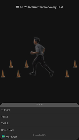 Run android online APK YoYo Intermittent RecoveryTest from MyAndroid or emulate YoYo Intermittent RecoveryTest using MyAndroid