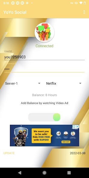 Run android online APK YoYo Social from MyAndroid or emulate YoYo Social using MyAndroid