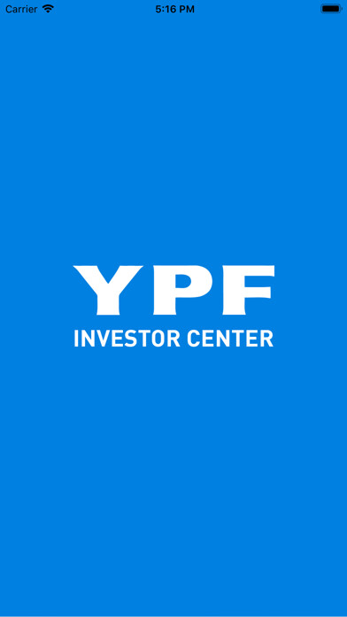 Emulate iPhone app YPF Investors using MyAndroid