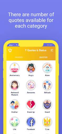 Run android online APK Y Quotes & Status from MyAndroid or emulate Y Quotes & Status using MyAndroid
