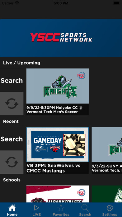 Emulate iPhone app YSCC Sports Network using MyAndroid Emulate iPhone app YSCC Sports Network using MyAndroid