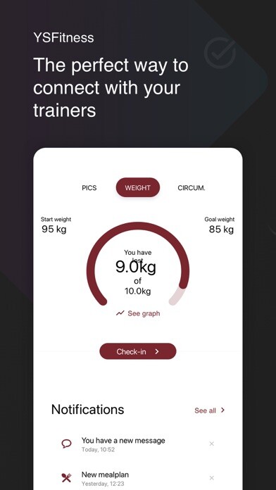 Emulate iPhone app YSFitness using MyAndroid