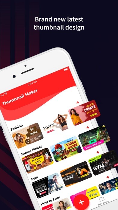Emulate iPhone app YT Thumbnail Maker using MyAndroid Emulate iPhone app YT Thumbnail Maker using MyAndroid