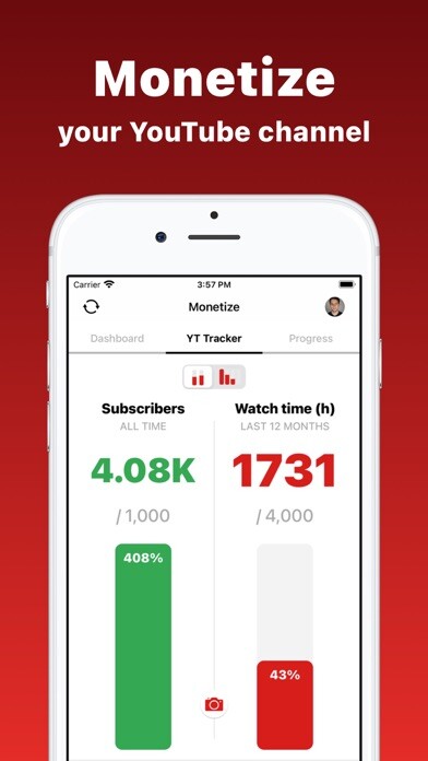 Emulate iPhone app YT Tracker for YouTube using MyAndroid Emulate iPhone app YT Tracker for YouTube using MyAndroid