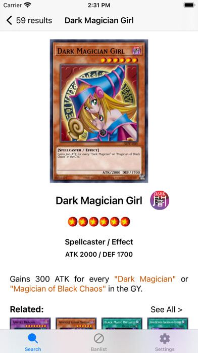 Emulate iPhone app Yugidex Card Search using MyAndroid Emulate iPhone app Yugidex Card Search using MyAndroid
