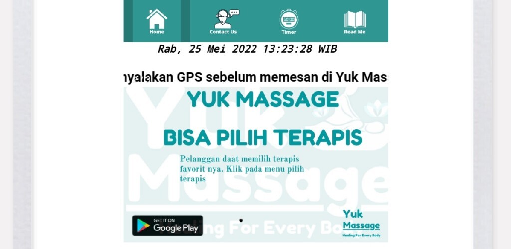 Run android online APK Yuk Massage from MyAndroid or emulate Yuk Massage using MyAndroid