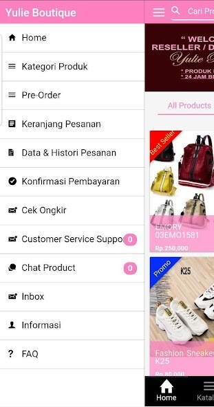 Run android online APK Yulie Boutique from MyAndroid or emulate Yulie Boutique using MyAndroid