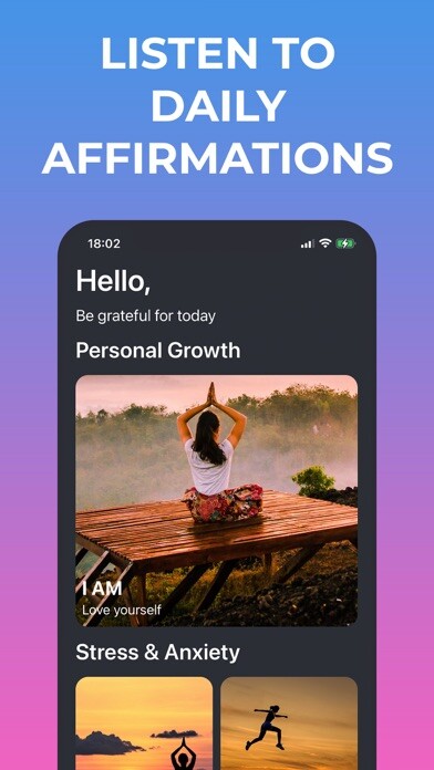 Emulate iPhone app Yulu - Daily Self Affirmations using MyAndroid Emulate iPhone app Yulu - Daily Self Affirmations using MyAndroid