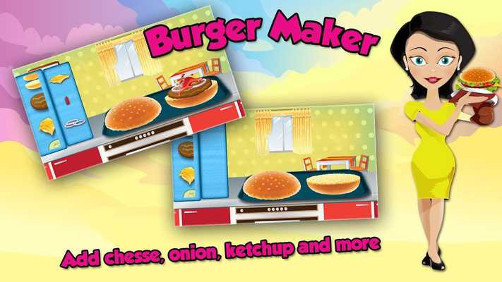 Emulate Android APK Yummy Burger Maker