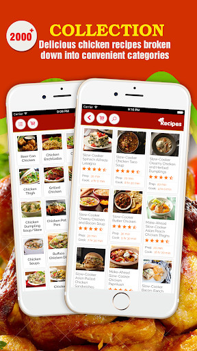 Run android online APK Yummy Chicken Recipes from MyAndroid or emulate Yummy Chicken Recipes using MyAndroid
