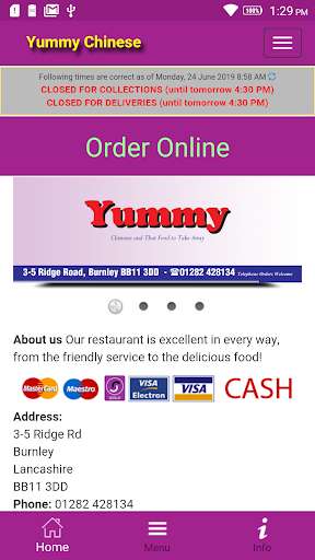Emulate iPhone app Yummy Chinese using MyAndroid Emulate iPhone app Yummy Chinese using MyAndroid